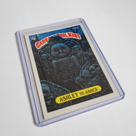 VTG! Topps Garbage Pail Kids | 'Ashley to Ashes' Collectible Card #704 (1987) - Picture 2 of 6
